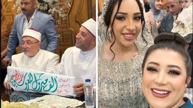 داعية شهير يرد على جدل ظهور ابنة زميله متبرجة في حضرة شيوخ الأزهر!