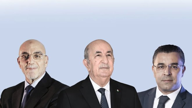 المُترشحون الثلاثة للرئاسيات يحطون الرحال بالعاصمة