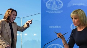 الناطقة باسم الخارجية الروسية تتنمّر على ضحكة كامالا هاريس.. هذا ما قالته!