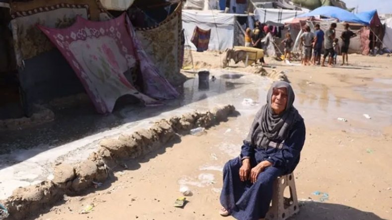 الجوع والعطش يفتكان بنازحي النواصي