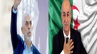 Sinwar félicite le président Tebboune pour sa réélection