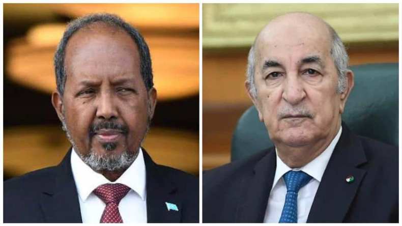 الرئيس الصومالي يهنئ الرئيس تبون