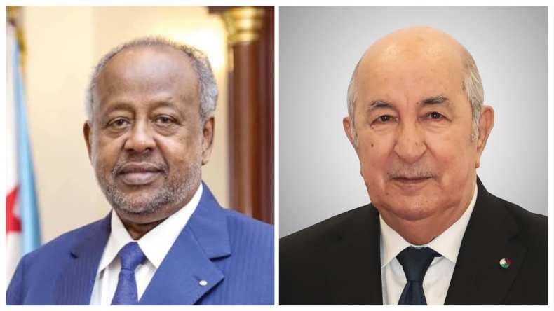 رئيس جيبوتي يُعبِِِّر عن استعداده لتطوير العلاقات مع الجزائر