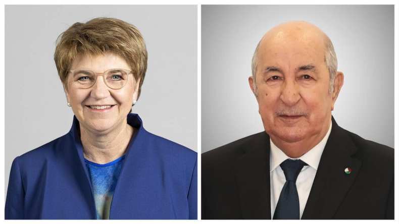 الرئيسة السويسرية: العلاقات بين الجزائر وسويسرا “مبنية على تاريخ ثري”