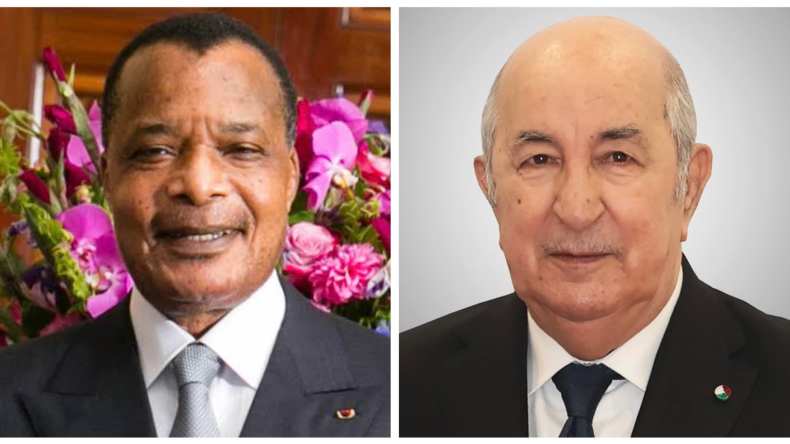 رئيس الكونغو يُعبِّر عن استعداد بلاده لتطوير علاقاتها مع الجزائر