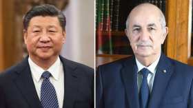 الرئيس الصيني يتطلع لتعزيز التعاون مع الجزائر