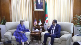 هذا ما بحثه عرقاب مع السفيرة الأمريكية