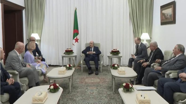 الرئيس تبون يستقبل رئيسة الجمعية الوطنية لسلوفينيا