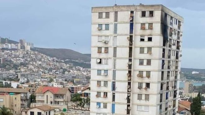 إصابة امرأة مُسِنّة في حريق شقة بولاية عنابة