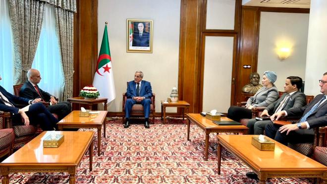 العرباوي يستقبل سفير إيطاليا بالجزائر لتعزيز التعاون الثقافي والعلمي