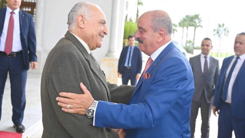 عطاف يستقبل نظيره التونسي