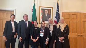 بوقادوم يستقبل المشاركات الجزائريات في برنامج “TechWomen 2024”  