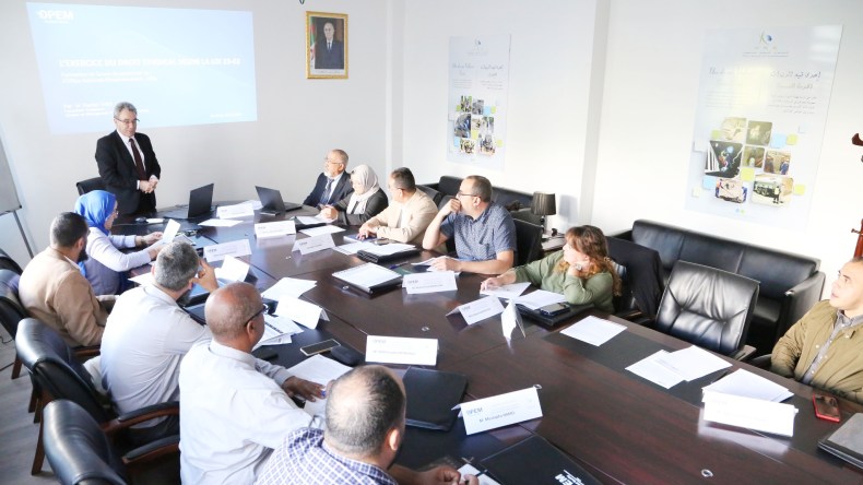 انطلاق دورة تدريبية حول ممارسة الحقوق النقابية بوزارة الري