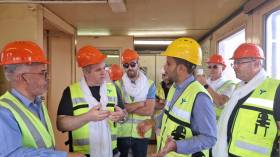 بالصور.. وفد الشركة الوطنية للنقل بالسكك الحديدية يواصل جولته الميدانية في موريتانيا