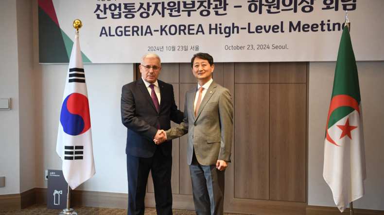 بوغالي يلتقي وزير التجارة الكوري الجنوبي في سيول لتعزيز العلاقات الثنائية