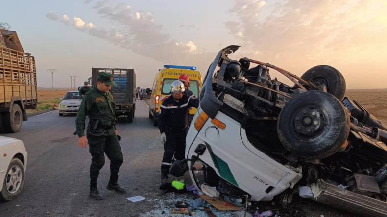 وفاة شخص وإصابة آخر في حادث مرور ببسكرة