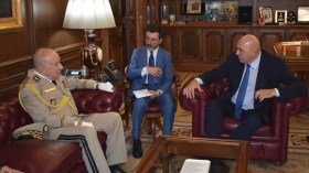 Le Général d’Armée Saïd Chanegriha reçu par le ministre italien de la Défense