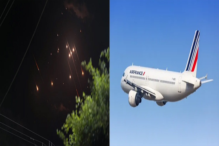 Un avion d’Air France s’est retrouvé en pleine attaque de missiles!