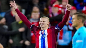 بالفيديو.. هالاند يحطم رقما صمد 90 عاما