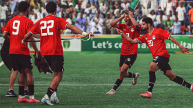 بالفيديو.. المصري إبراهيم عادل يخادع حارس موريتانيا ويسجل من منتصف الملعب