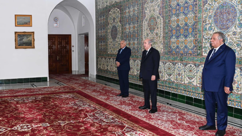 الرئيس تبون يتسلم أوراق اعتماد 4 سفراء جدد