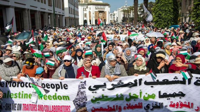 إضراب شامل في الجامعات المغربية احتجاجًا على التطبيع