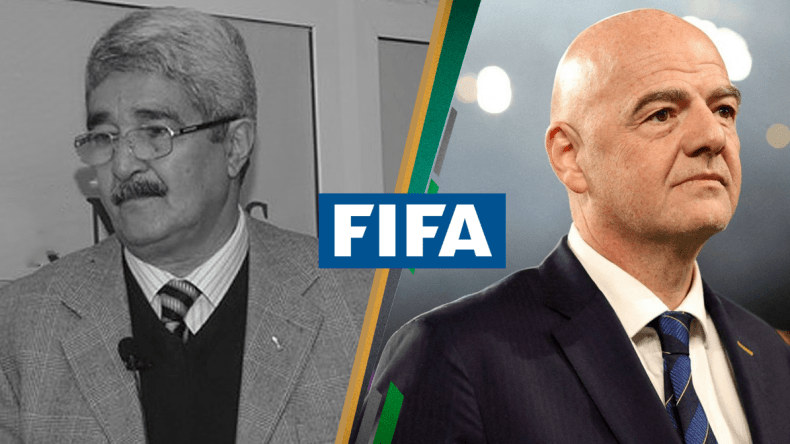 رئيس “الفيفا ” يعزي في وفاة بلعيد لكارن