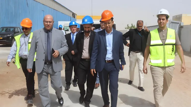 A Delegation From The National Railway Transport Company Visits Mauritania