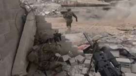 كاميرا على رأس جندي صهيوني توثق تفاصيل مثيرة لمعركة السنوار الأخيرة