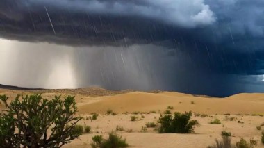 Pluies orageuses dans 11 wilayas à partir de 18 heures