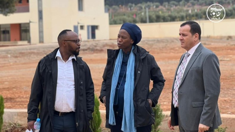 بِالفيديو: أشغال تشييد المركز التقني الجهوي بتلمسان