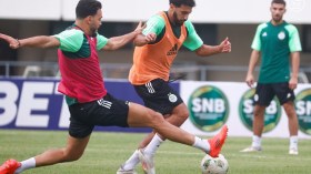 بِالصّور: أوّل وآخر مران للمنتخب الوطني بِملعب “كيغي”