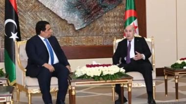 President Tebboune Helds Talks With the Chairman of Libya’s Presidential Council