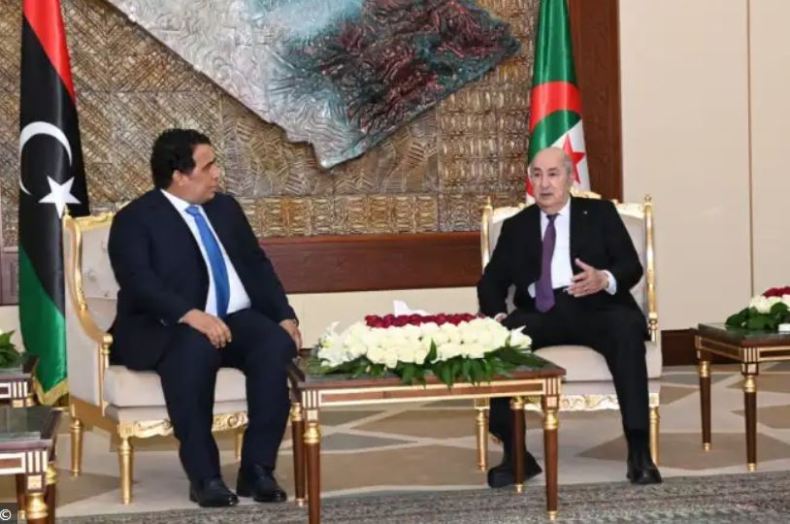 President Tebboune Helds Talks With the Chairman of Libya’s Presidential Council