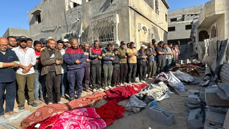 عملية إرهابية صهيونية في غزة تسفر عن استشهاد 77 مدني