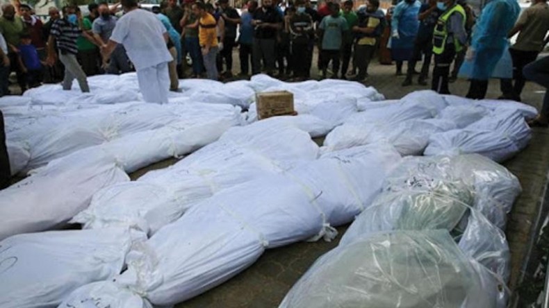 الصهاينة أعدموا 400 مدني بدم بارد شمال غزة