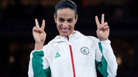 إيمان خليف تشارك في منتدى الدوحة 2024