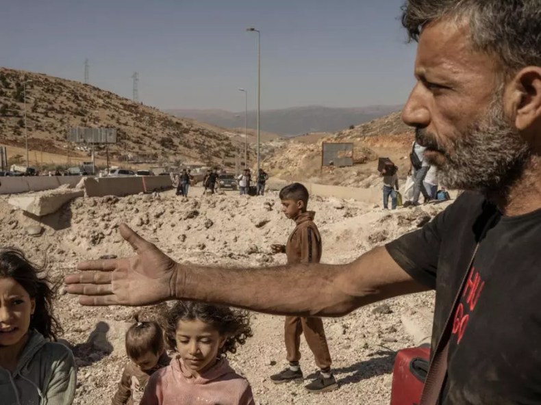 Liban: 250 000 personnes ont traversé la frontière vers la Syrie