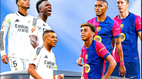 مدرب برشلونة يتحدى ريال مدريد