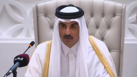 أمير قطر يتحدث عن تنفيذ الاحتلال الإسرائيلي لمخططات معدة سلفا!