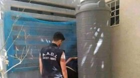 “عدل” تشن حملة إزالة للصهاريج الموضوعة خارج الشقق