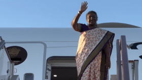 رئيسة الهند تغادر الجزائر