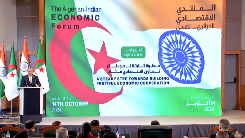 أزيد من 500 مستثمر في منتدى رجال الأعمال الجزائري – الهندي