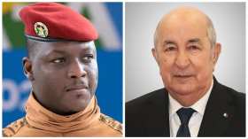 تراوري يُعبِّر عن التزامه لتعزيز علاقات التعاون بين بوركينافاسو والجزائر