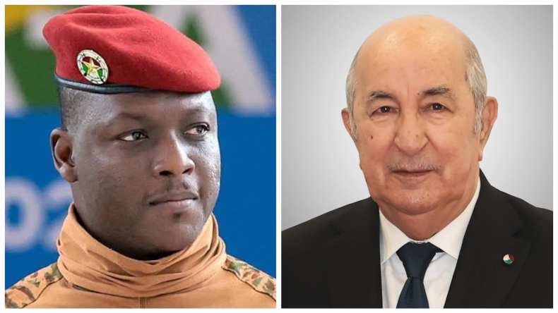 تراوري يُعبِّر عن التزامه لتعزيز علاقات التعاون بين بوركينافاسو والجزائر