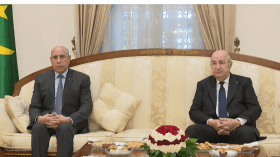 الرئيس تبون يُجري محادثات مع نظيره الموريتاني