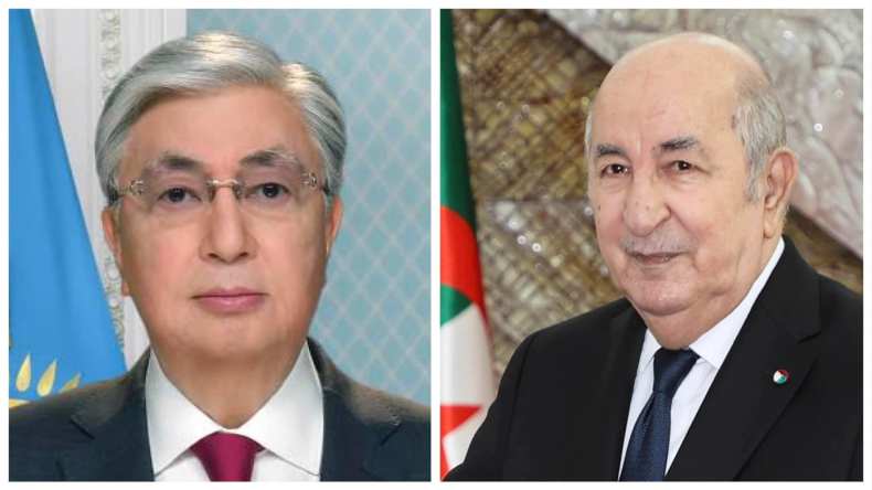 رئيس كازاخستان يهنئ الرئيس تبون لفوزه بعهدة ثانية