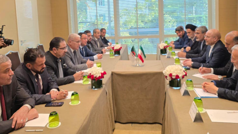 بوغالي يلتقي نظيره الإيراني في جنيف