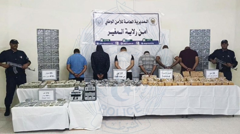 الشرطة تطيح بشبكة إجرامية خطيرة وتسترجع ما يقارب 90 مليار سنتيم !