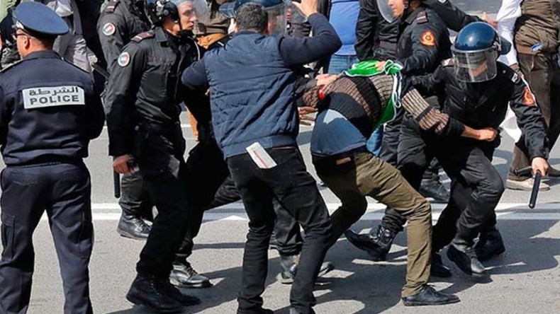 لجنة مغربية تدعو للاحتجاج و تندد بالتراجع المهول لحقوق الإنسان